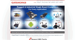 Desktop Screenshot of gateworks.com